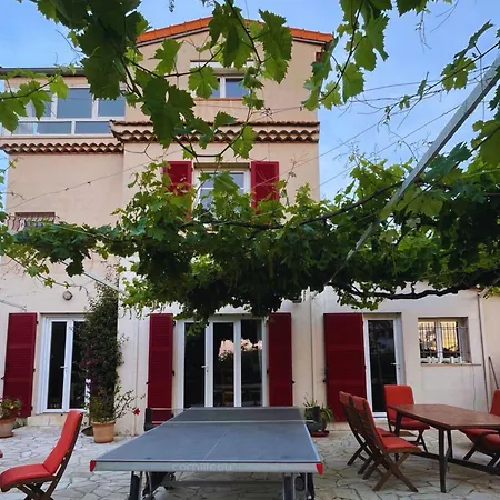 Σπίτι διακοπών La Croix Lorette- 190m2, 10 Personnes Max, 65m2 De Terrasse, Barbecue, 200m2 De Jardin, Parking, Wifi, Vue Mer,10min A Pied De Galets